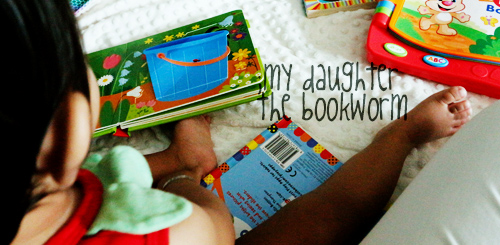 my daughter the bookworm