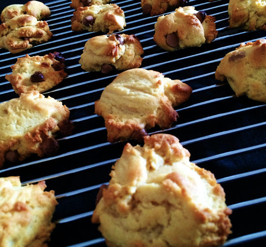 crunchy chocolate chip cookies