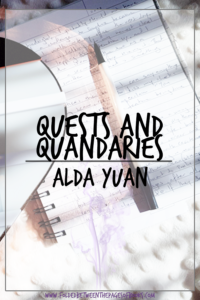 quests and quandaries pin